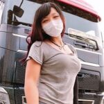 [素人]【個人撮影】SAで休憩中の女性トラック運転手(人妻)をナンパして車内でハメたったｗｗｗｗｗ