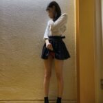 [JK]【エロ画像】女子大生リフレ、スレンダーミニスカ制服18歳とえちえち出来る