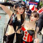 [ナンパ]【素人】渋谷で反則的なエロ娘達をゲット『きゃっほい！ウェ～イ♡』ハロウィンは酒とSEXで盛り上がるギャルの生態
