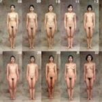 [素人]【衝撃映像】大量の女が全裸で横一列に並べられて信じられない光景が・・・。
