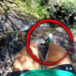 【動画】アスリートさん、滝から崖の下を覗いていたら足を滑らせてしまう