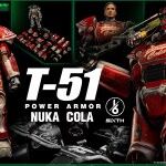 【フォールアウト】 threezero「T-51 ヌカコーラ・パワーアーマー」アクションフィギュア 近日予約開始、商品画像公開