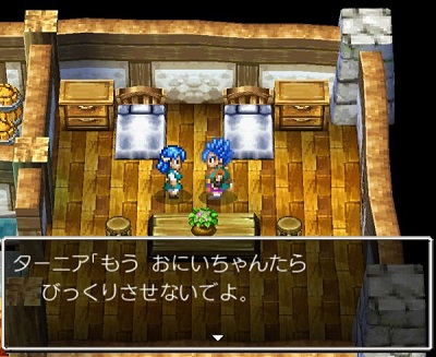 DQ6ターニア「知らん男が倒れてたから看病してお兄ちゃんにしたろ！」←こいつ頭大丈夫か？