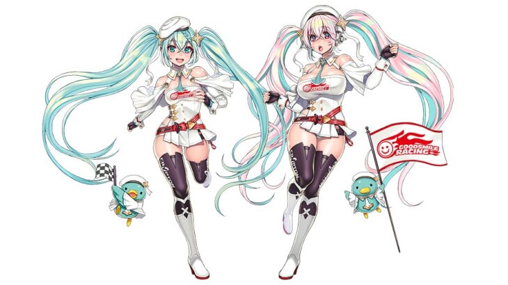 【画像】初音ミクさん、謎のキャラとコラボするｗｗｗｗｗｗ