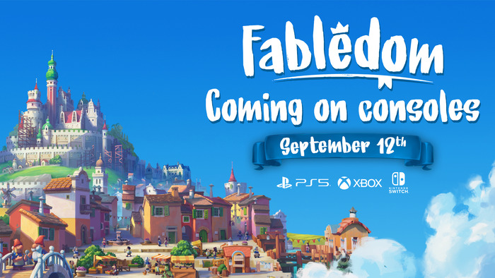 『Fabledom』9/13本日発売！小さな村を巨大な王国へと育てる街作りゲーム