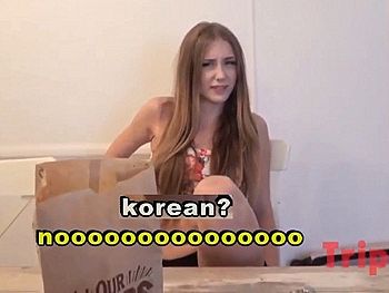 [美少女]「日本人はOK、韓国人のチ●コは絶対イヤ」でバズった白人のセ○クス、エロすぎる