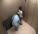 『高画質』 密室犯罪 エレベーターに押し込まれた少女 ＜動画＞